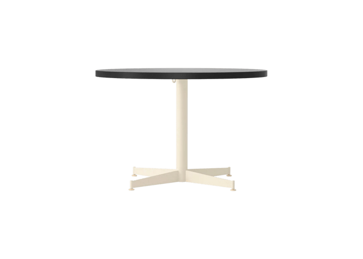 Nook Lounge Table - Audo Copenhagen Tables + Desks - Ivory - Black Oak - HORNE