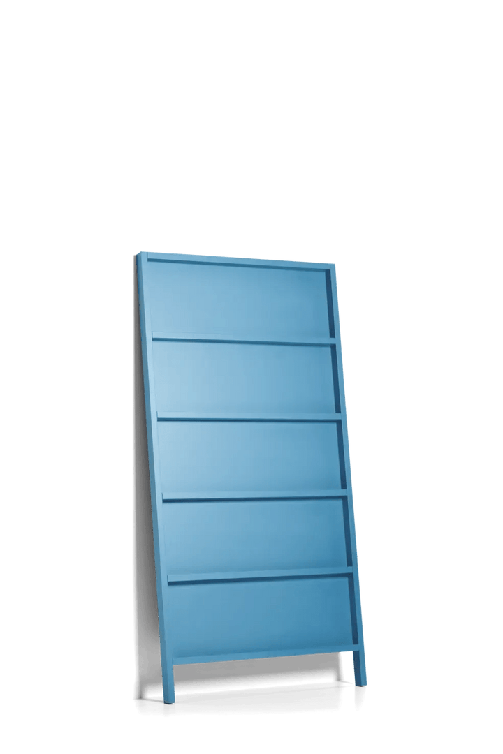 Oblique Wall Shelf - Moooi Shelving - Small - Ral 5024 (pastel blue) - HORNE