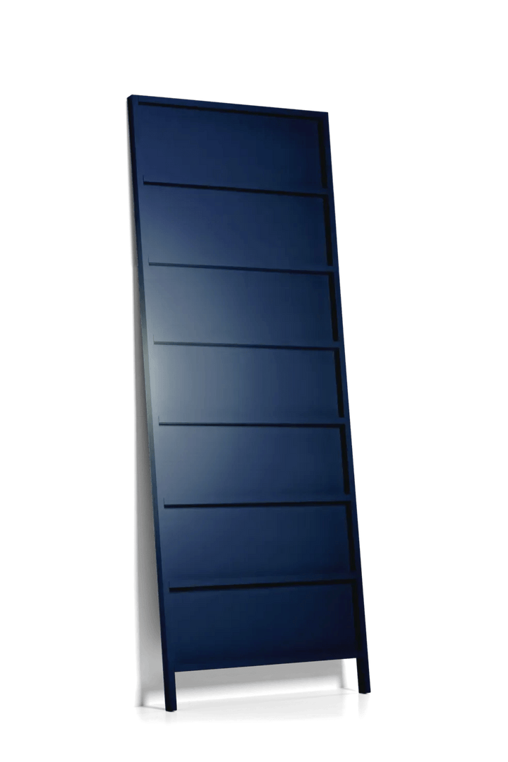 Oblique Wall Shelf - Moooi Shelving - Big - Ral 5003 (sapphire blue) - HORNE
