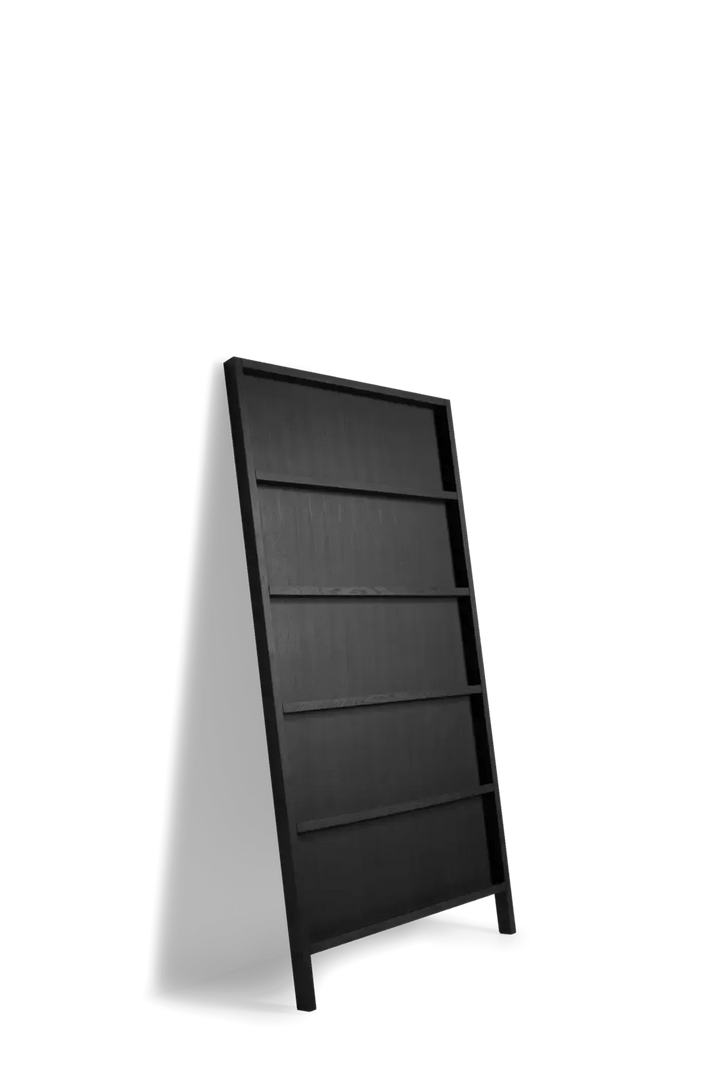 Oblique Wall Shelf - Moooi Shelving - Small - Black stained - HORNE