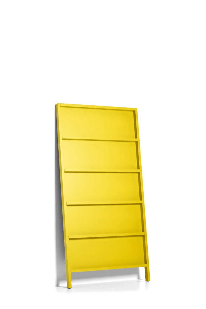 Oblique Wall Shelf - Moooi Shelving - Small - Ral 1023 (traffic yellow) - HORNE
