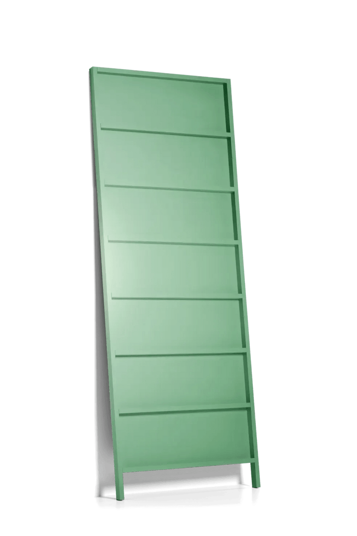 Oblique Wall Shelf - Moooi Shelving - Big - Ral 6021 (pale green) - HORNE