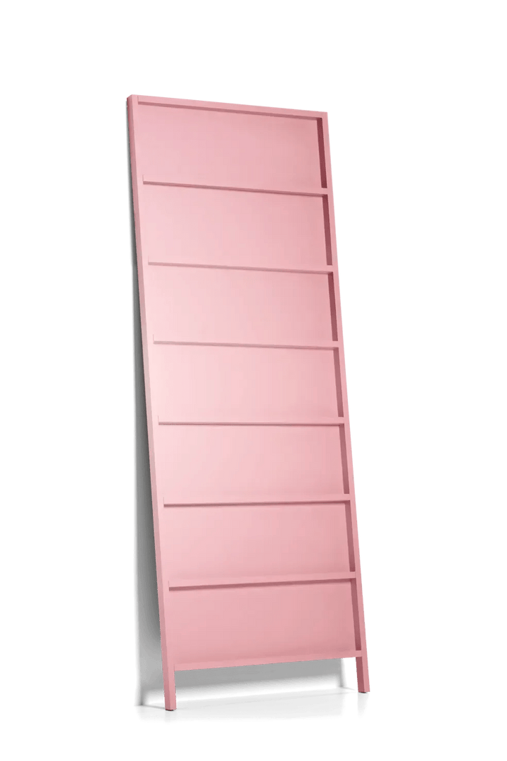 Oblique Wall Shelf - Moooi Shelving - Big - Ral 3015 (light pink) - HORNE