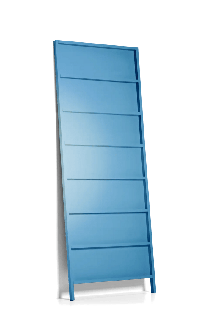 Oblique Wall Shelf - Moooi Shelving - Big - Ral 5024 (pastel blue) - HORNE