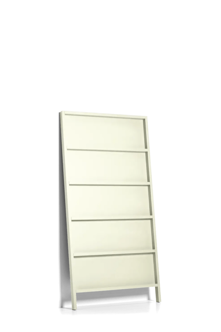Oblique Wall Shelf - Moooi Shelving - Small - Ral 1013 (oyster white) - HORNE