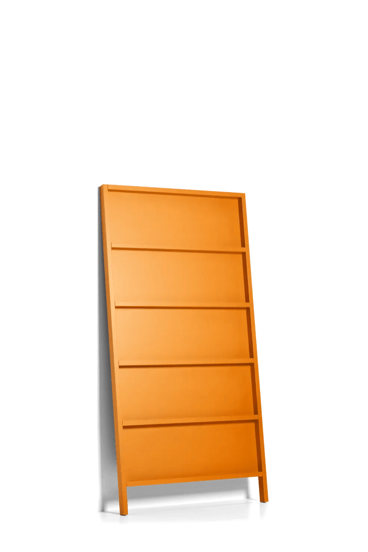 Oblique Wall Shelf - Moooi Shelving - Small - Ral 2000 (yellow orange) - HORNE