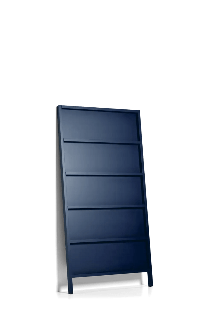 Oblique Wall Shelf - Moooi Shelving - Small - Ral 5003 (sapphire blue) - HORNE