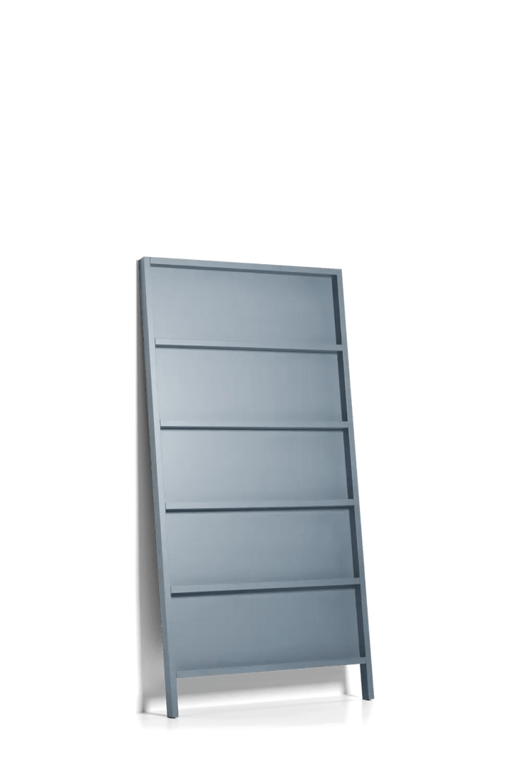 Oblique Wall Shelf - Moooi Shelving - Small - Ral 7001 (silver grey) - HORNE