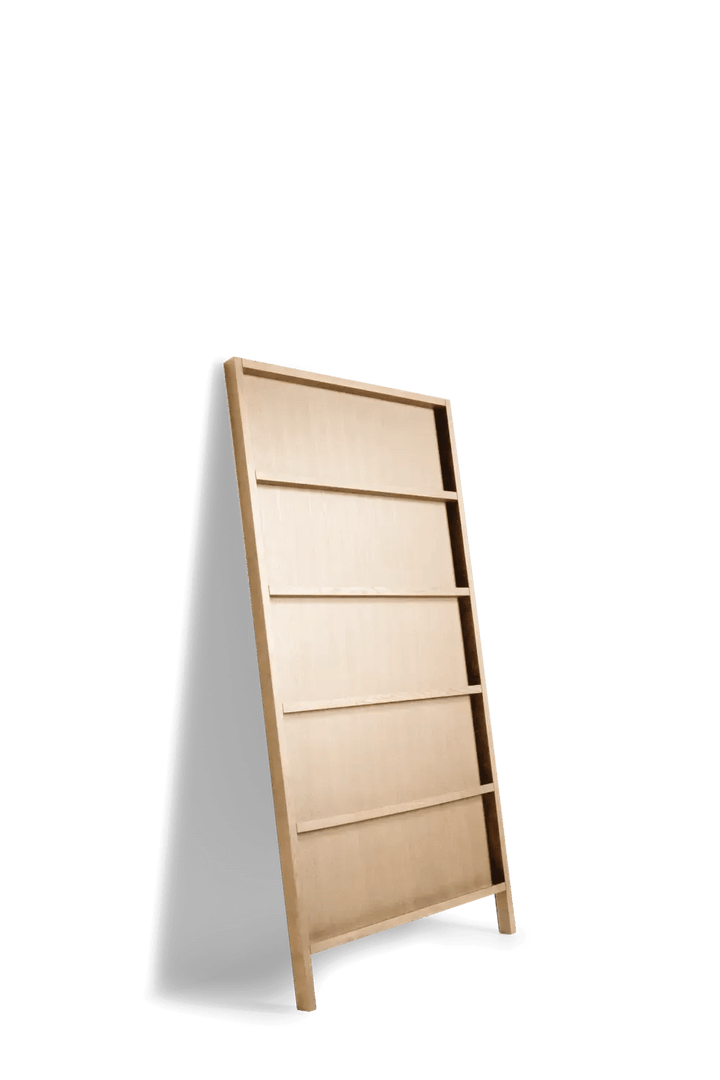 Oblique Wall Shelf - Moooi Shelving - Small - White washed - HORNE