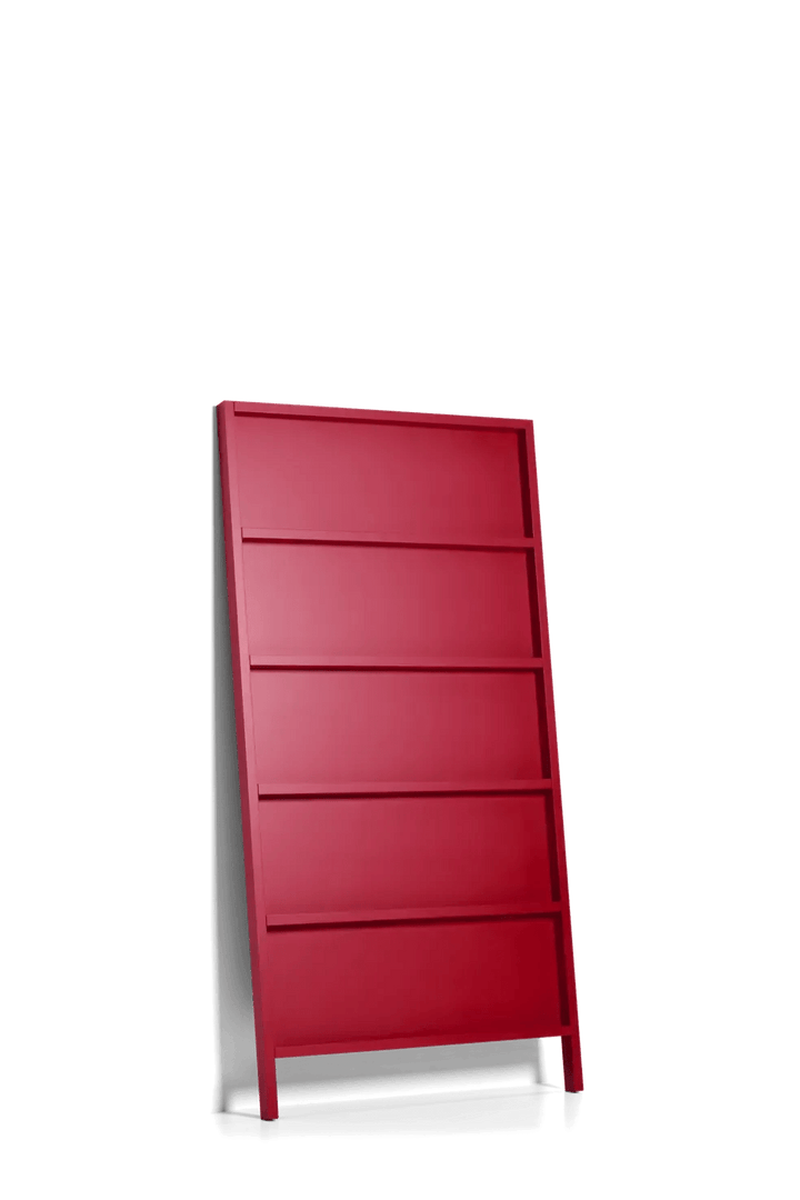 Oblique Wall Shelf - Moooi Shelving - Small - Ral 3003 (ruby red) - HORNE