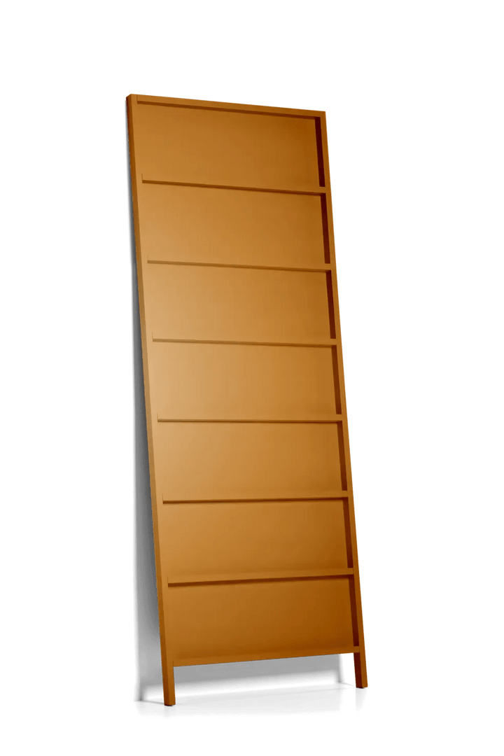 Oblique Wall Shelf - Moooi Shelving - Big - Ral 8001 (ochre brown) - HORNE