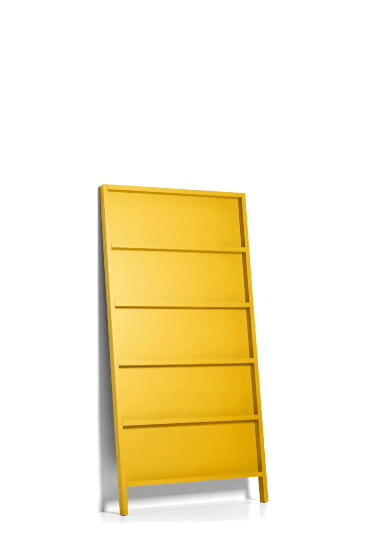 Oblique Wall Shelf - Moooi Shelving - Small - Ral 1004 (golden yellow) - HORNE
