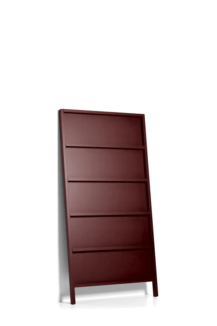 Oblique Wall Shelf - Moooi Shelving - Small - Ral 8016 (mahogany brown) - HORNE