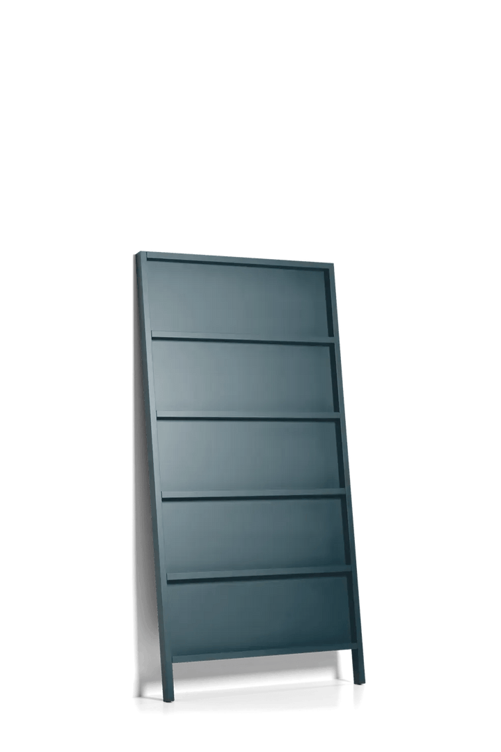 Oblique Wall Shelf - Moooi Shelving - Small - Ral 7011 (iron grey) - HORNE