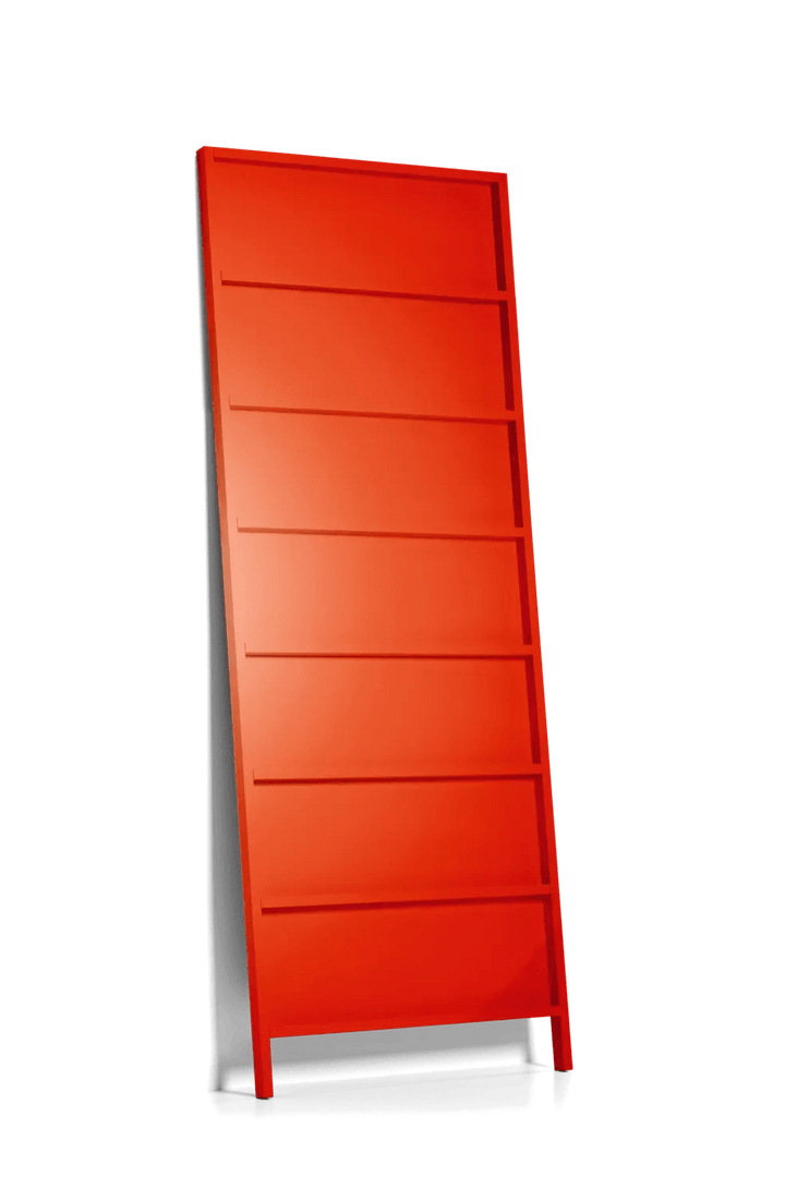 Oblique Wall Shelf - Moooi Shelving - Big - Ral 2002 (vermilion) - HORNE