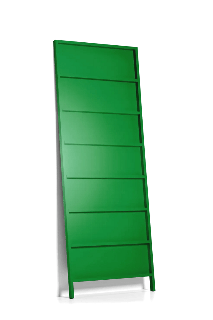 Oblique Wall Shelf - Moooi Shelving - Big - Ral 6010 (grass green) - HORNE