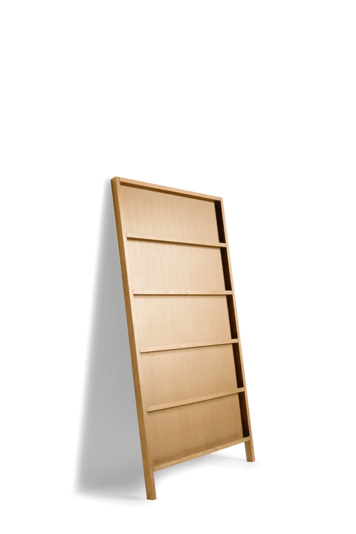 Oblique Wall Shelf - Moooi Shelving - Small - Natural oil stained - HORNE