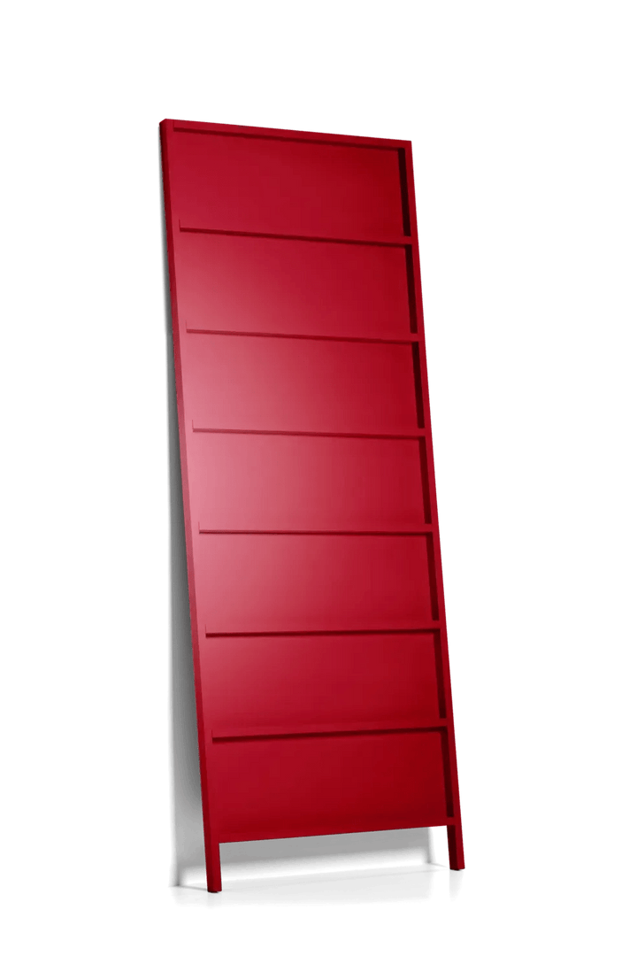 Oblique Wall Shelf - Moooi Shelving - Big - Ral 3003 (ruby red) - HORNE