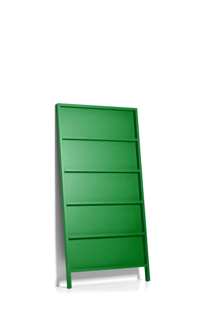 Oblique Wall Shelf - Moooi Shelving - Small - Ral 6010 (grass green) - HORNE