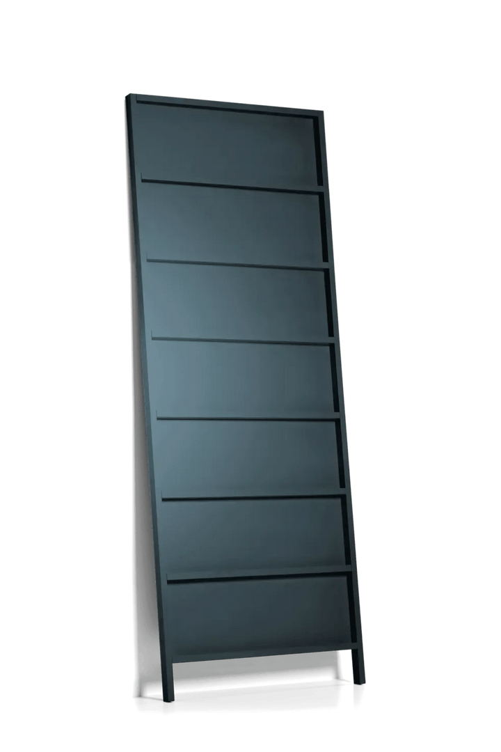 Oblique Wall Shelf - Moooi Shelving - Big - Ral 7011 (iron grey) - HORNE