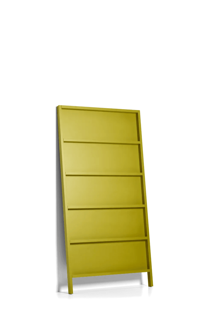 Oblique Wall Shelf - Moooi Shelving - Small - Ral 1027 (curry) - HORNE