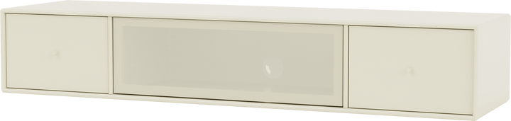 Octave II TV & Sound Bench - Wall Mounted - Montana - Sideboards + Cabinets - Vanilla - HORNE