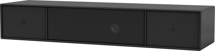 Octave II TV & Sound Bench - Wall Mounted - Montana - Sideboards + Cabinets - Black - HORNE