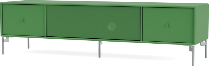Octave II TV & Sound Bench - With Legs - Montana - Sideboards + Cabinets - Parsley - Matte Chrome - HORNE