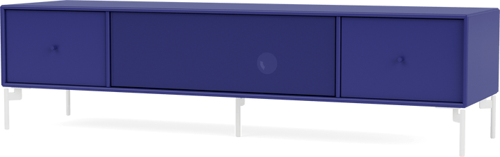 Octave II TV & Sound Bench - With Legs - Montana - Sideboards + Cabinets - Monarch - Snow - HORNE