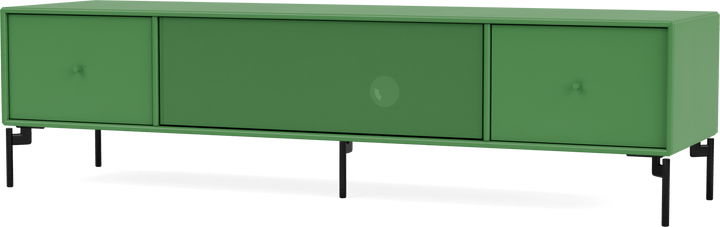 Octave II TV & Sound Bench - With Legs - Montana - Sideboards + Cabinets - Parsley - Black - HORNE