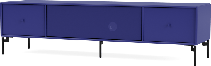 Octave II TV & Sound Bench - With Legs - Montana - Sideboards + Cabinets - Monarch - Black - HORNE