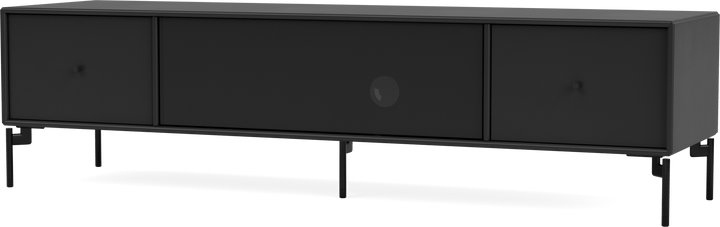 Octave II TV & Sound Bench - With Legs - Montana - Sideboards + Cabinets - Black - Black - HORNE