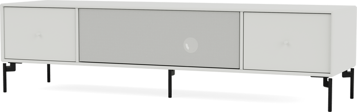 Octave II TV & Sound Bench - With Legs - Montana - Sideboards + Cabinets - Nordic - Black - HORNE