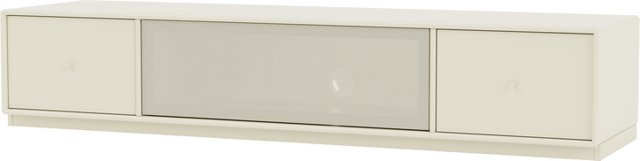 Octave II TV & Sound Bench - With Plinth Base - Montana - Sideboards + Cabinets - Vanilla - 1.2" - HORNE