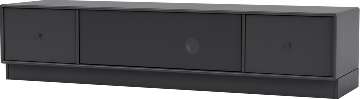 Octave II TV & Sound Bench - With Plinth Base - Montana - Sideboards + Cabinets - Anthracite - 2.7" - HORNE