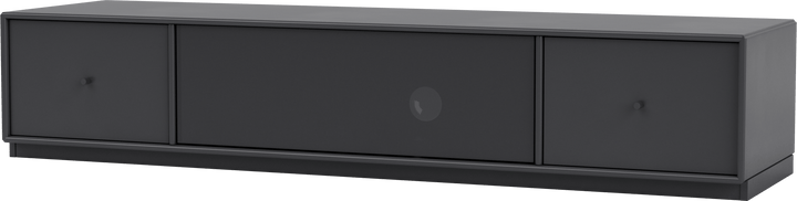 Octave II TV & Sound Bench - With Plinth Base - Montana - Sideboards + Cabinets - Anthracite - 1.2