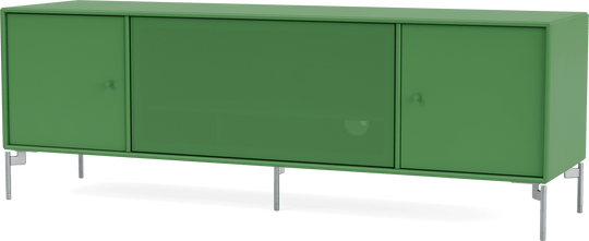 Octave III TV Table - With Legs - Montana - Sideboards + Cabinets - Parsley - Matte Chrome - HORNE