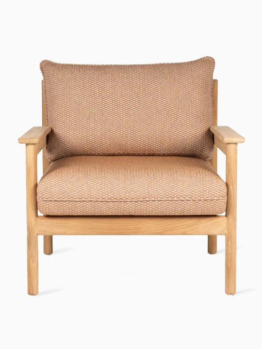 Oda Lounge Chair - Vincent Sheppard Outdoor Furniture - Sienna - HORNE