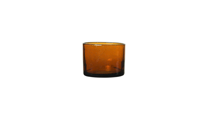 Oli Water Glass - Low - Ferm Living Glassware - Recycled Clear - HORNE
