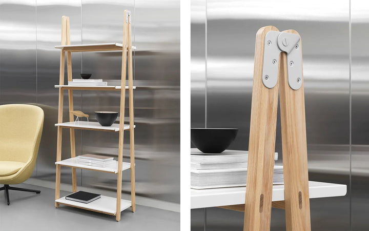 One Step Up Shelf - Normann Copenhagen Shelving - One Step Up Bookcase High - HORNE