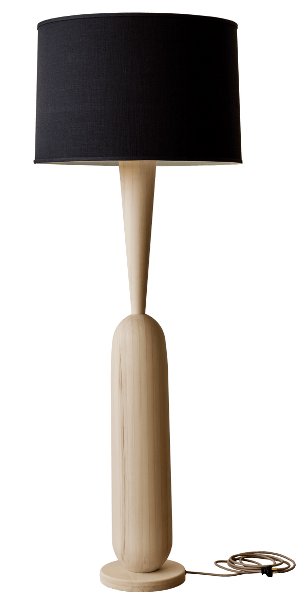 Onslow Floor Lamp - Lostine - Floor Lamps - Aspen - Black - HORNE