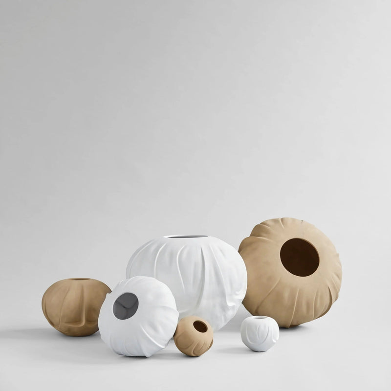 Orimono Vase - 101 Copenhagen Vases - Big - Bone White - HORNE