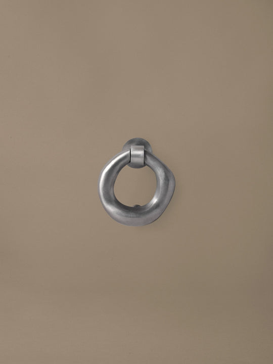 Orrith Door Knocker - Brushed Aluminium - Ferm Living Storage + Organization - HORNE