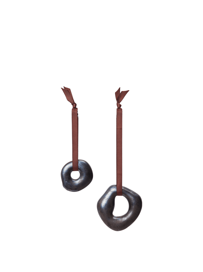 Orrith Ornaments - Set of 2 - Ferm Living Decor - Rustic Bronze - HORNE