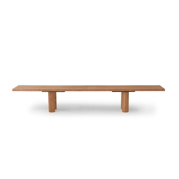 Otranto Round-Leg Bench - BETACO Stools + Benches + Ottomans - 110.2"W / Teak - HORNE