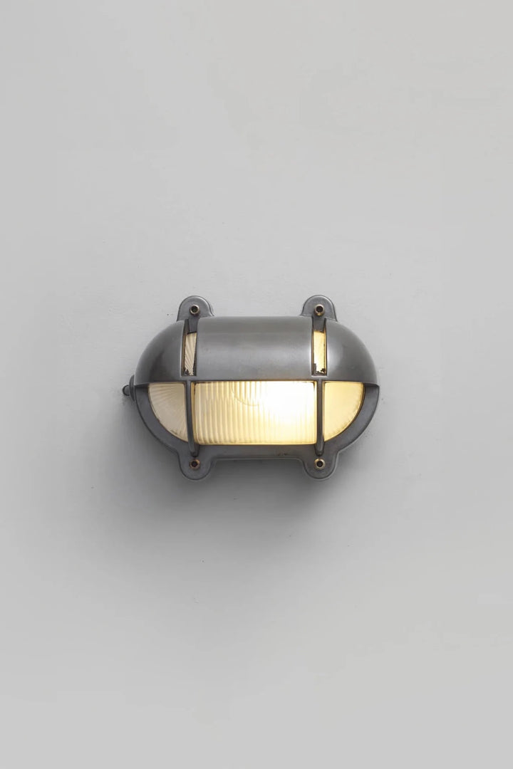 Oval Brass Bulkhead 7436 - Davey Lighting Outdoor Lights - Weathered Brass - HORNE