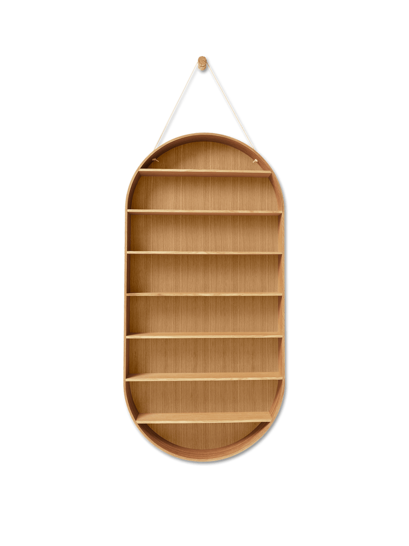 Oval Dorm - Ferm Living - Storage + Organization - Oiled Oak - HORNE
