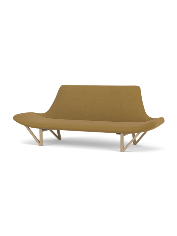 Pagode Sofa - Audo Copenhagen Sofas - Natural Oak - Re - Wool Fabric - 0448 - HORNE