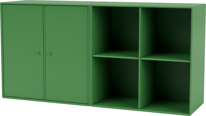 Pair Classic Sideboard - Wall Mounted - Montana - Shelving - Parsley - HORNE