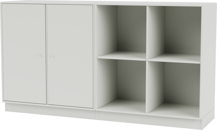 Pair Classic Sideboard - With Plinth Base - Montana - Shelving - Nordic - 2.7" - HORNE